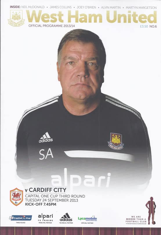 West Ham United FC v Cardiff City FC